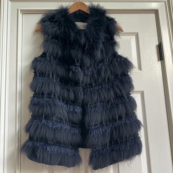 Trilogy Collection Fur Vest - Picture 1 of 5